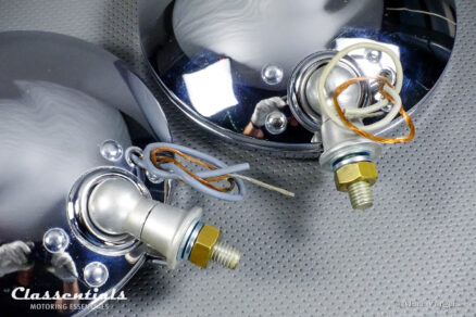 CARELLO PF160 MIRAGE Vintage Original 1960s Wide-Beam Fog / Cornering Lamps, Alfa Romeo, BMW, Fiat, Lancia and Other Cars – NEW OLD STOCK - One Lamp has a Blemish on the Chrome - Image 12