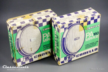 CARELLO PA160 MIRAGE Vintage Original 1970 Long-Range Spot Lamps, Alfa Romeo, BMW, Fiat, Lancia and Other Cars – NEW OLD STOCK - Image 19