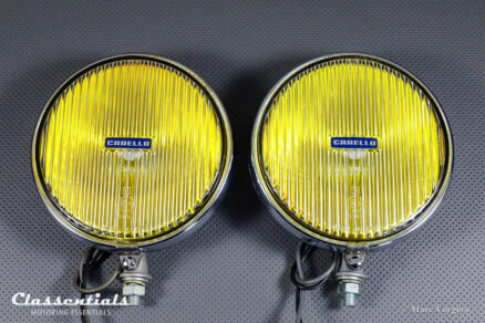 CARELLO PF160 MIRAGE Vintage Original 1969 Wide-Beam Fog / Cornering Lamps, Alfa Romeo, BMW, Fiat, Lancia and Other Cars – NEW OLD STOCK - Image 2