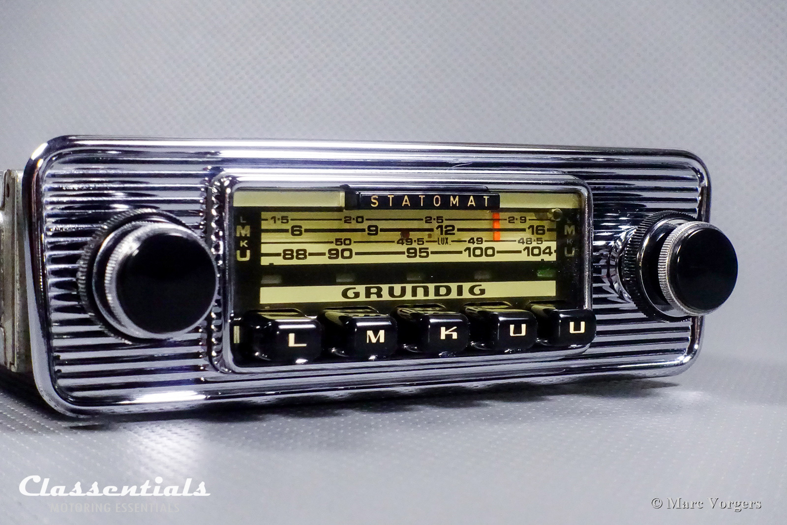 GRUNDIG Weltklang Statomat WK 4800 Top-End Auto Radio European Classic Cars 1968 1974 Classentials Bluetooth