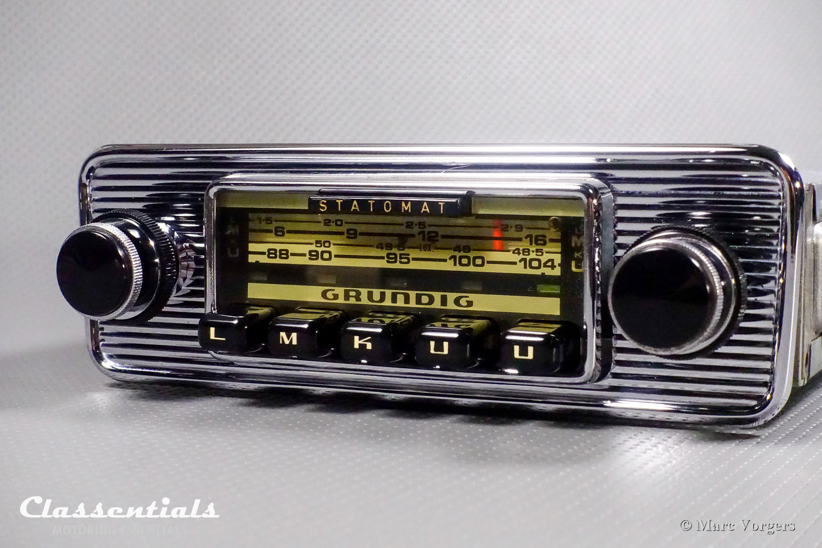 GRUNDIG Weltklang Statomat WK 4800 Top-End Auto Radio European Classic Cars 1968 1974 Classentials Bluetooth