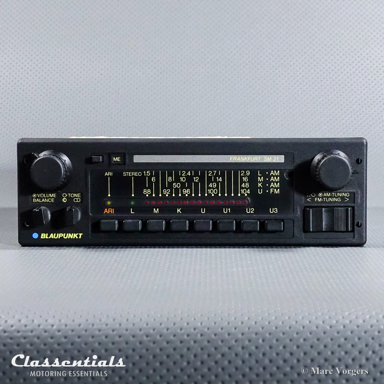 Blaupunkt Bluespot Frankfurt SM 21 1981 HIGH-END Vintage Original 1-DIN Auto Radio European Cars 1981 -1987 Classentials Stereo Bluetooth