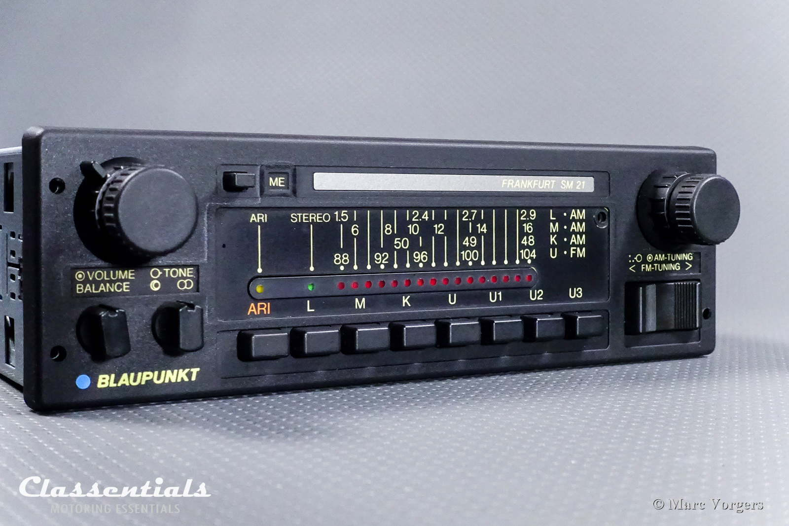 Blaupunkt Bluespot Frankfurt SM 21 1981 HIGH-END Vintage Original 1-DIN Auto Radio European Cars 1981 -1987 Classentials Stereo Bluetooth