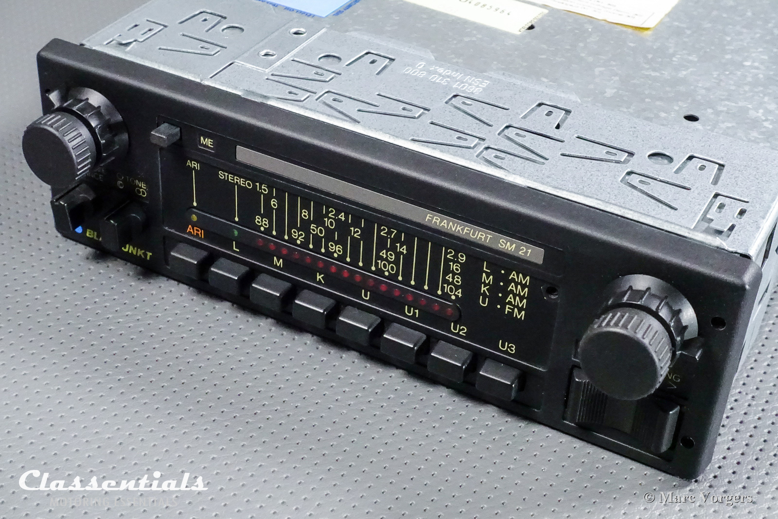 Blaupunkt Bluespot Frankfurt SM 21 1981 HIGH-END Vintage Original 1-DIN Auto Radio European Cars 1981 -1987 Classentials Stereo Bluetooth