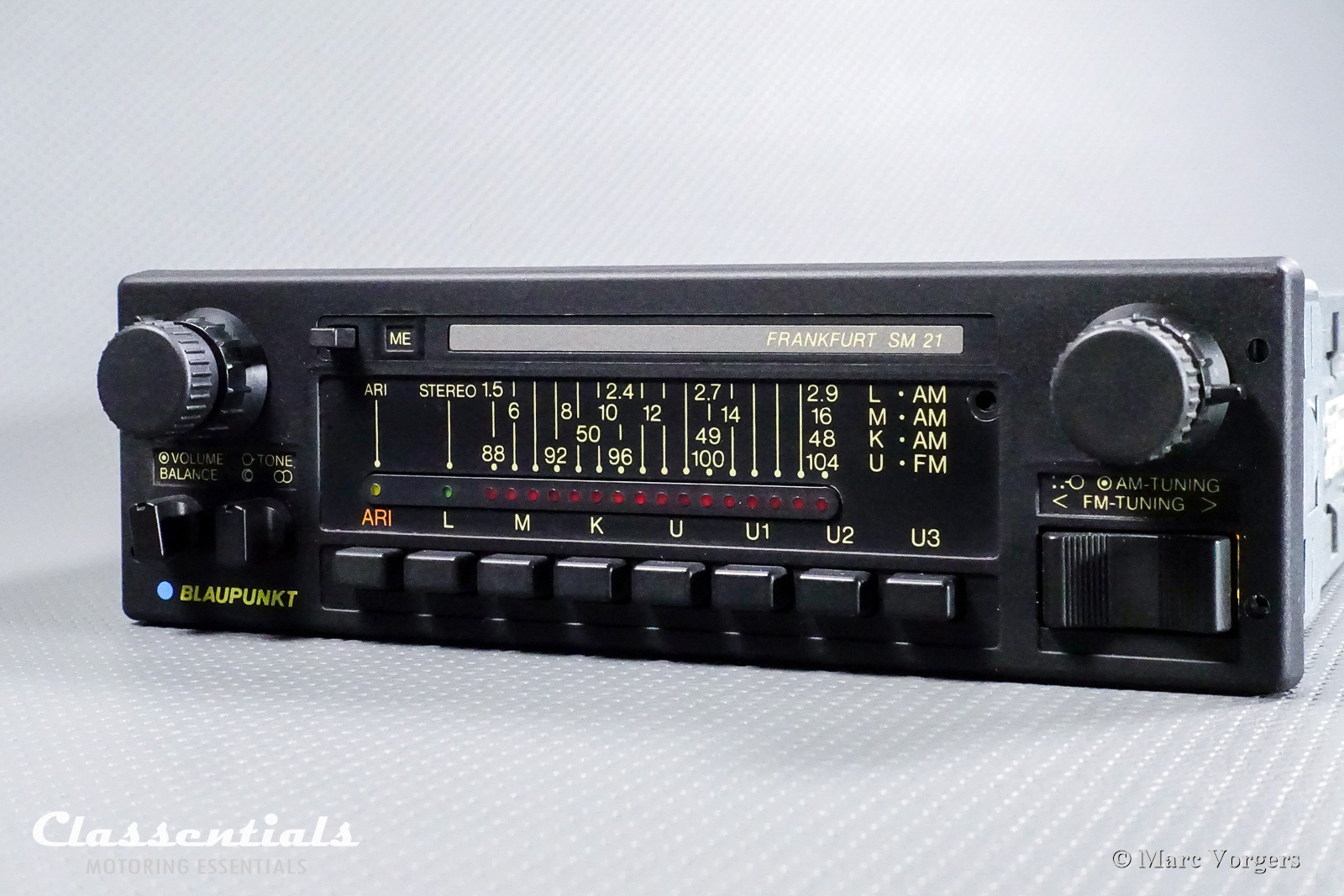 Blaupunkt Bluespot Frankfurt SM 21 1981 HIGH-END Vintage Original 1-DIN Auto Radio European Cars 1981 -1987 Classentials Stereo Bluetooth