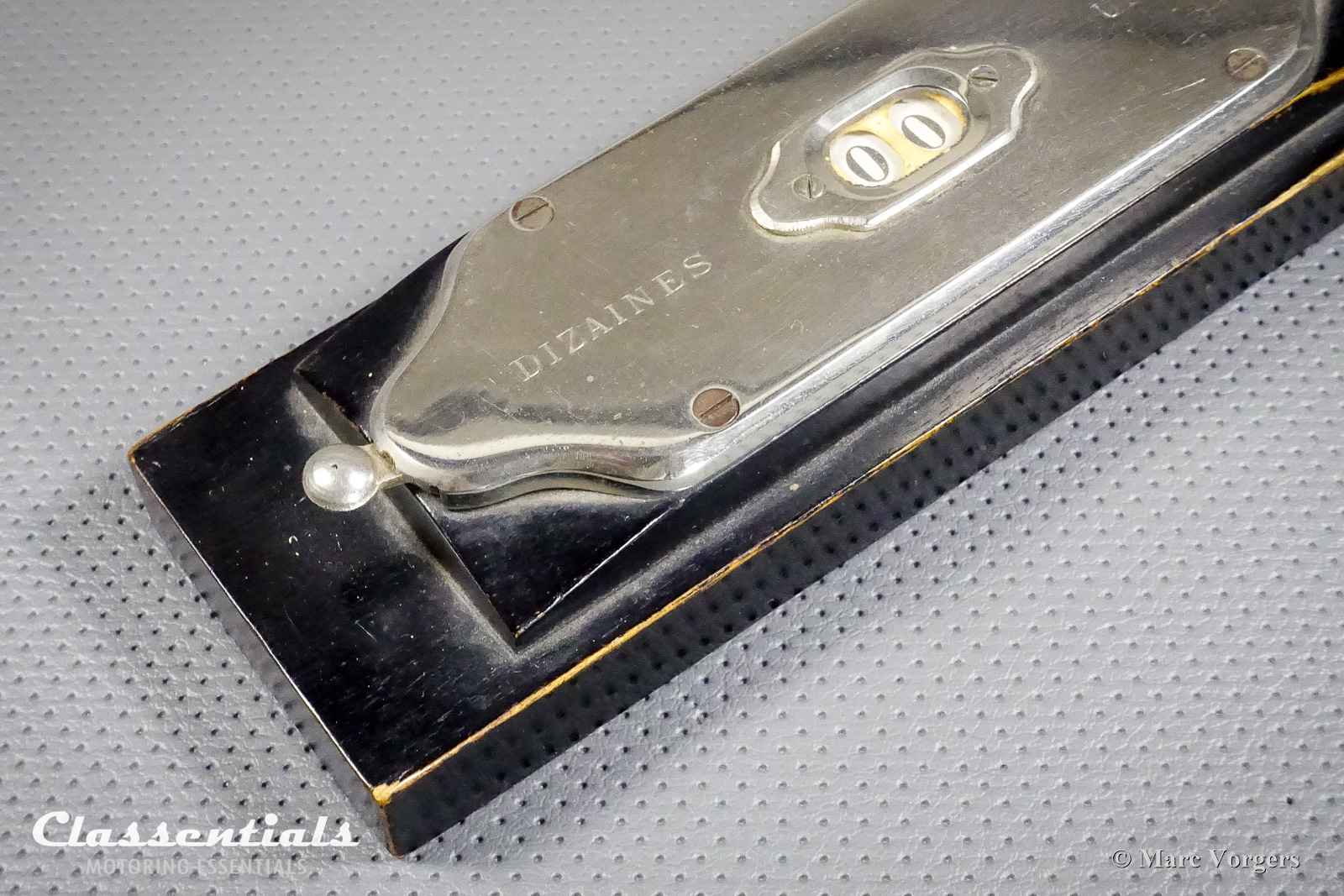 1900 1920s Nickel Plated Motor Racing Lap Counter Scorer Brooklands Le Mans Grand Prix Bentley Bugatti Mercedes Sunbeam