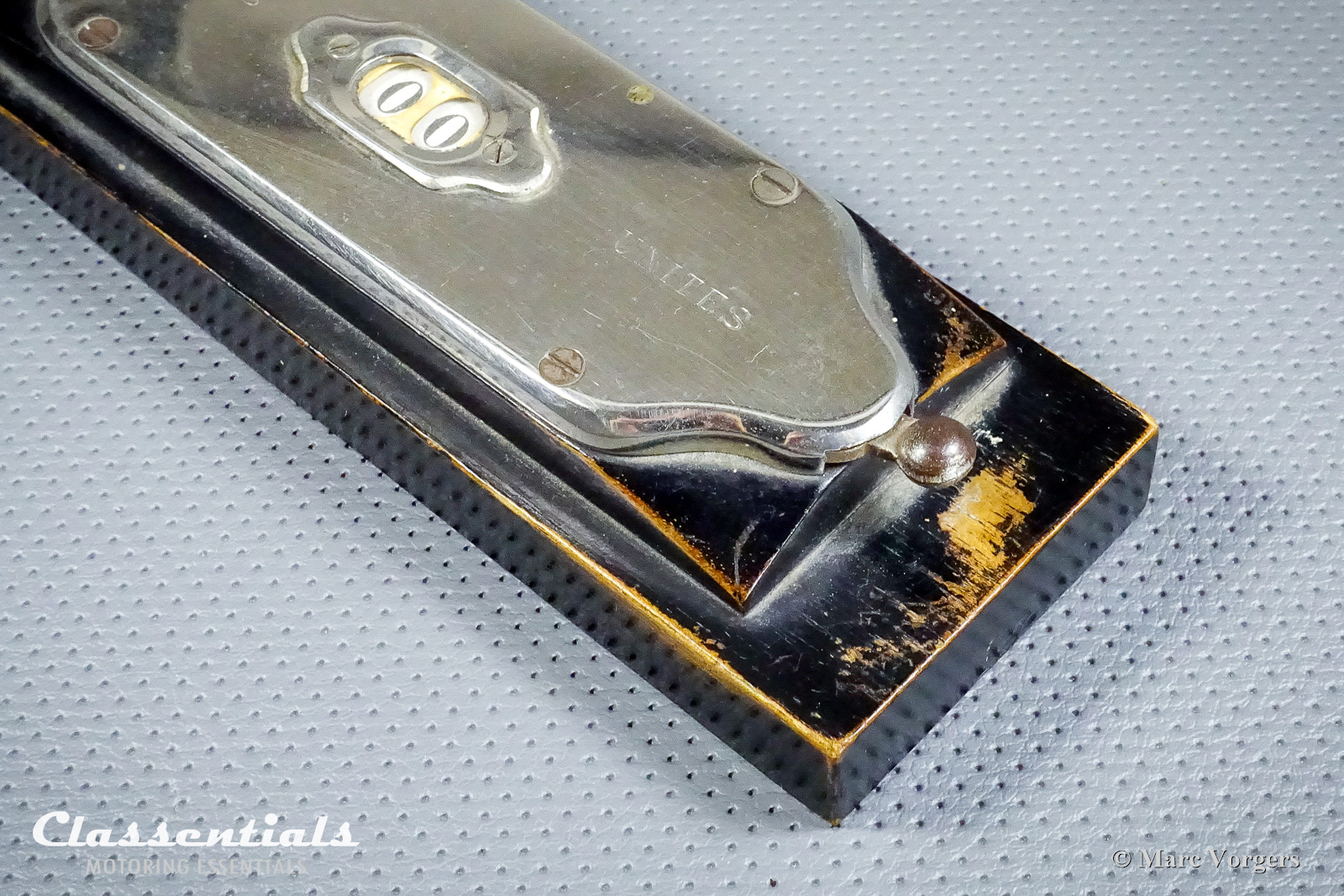 1900 1920s Nickel Plated Motor Racing Lap Counter Scorer Brooklands Le Mans Grand Prix Bentley Bugatti Mercedes Sunbeam
