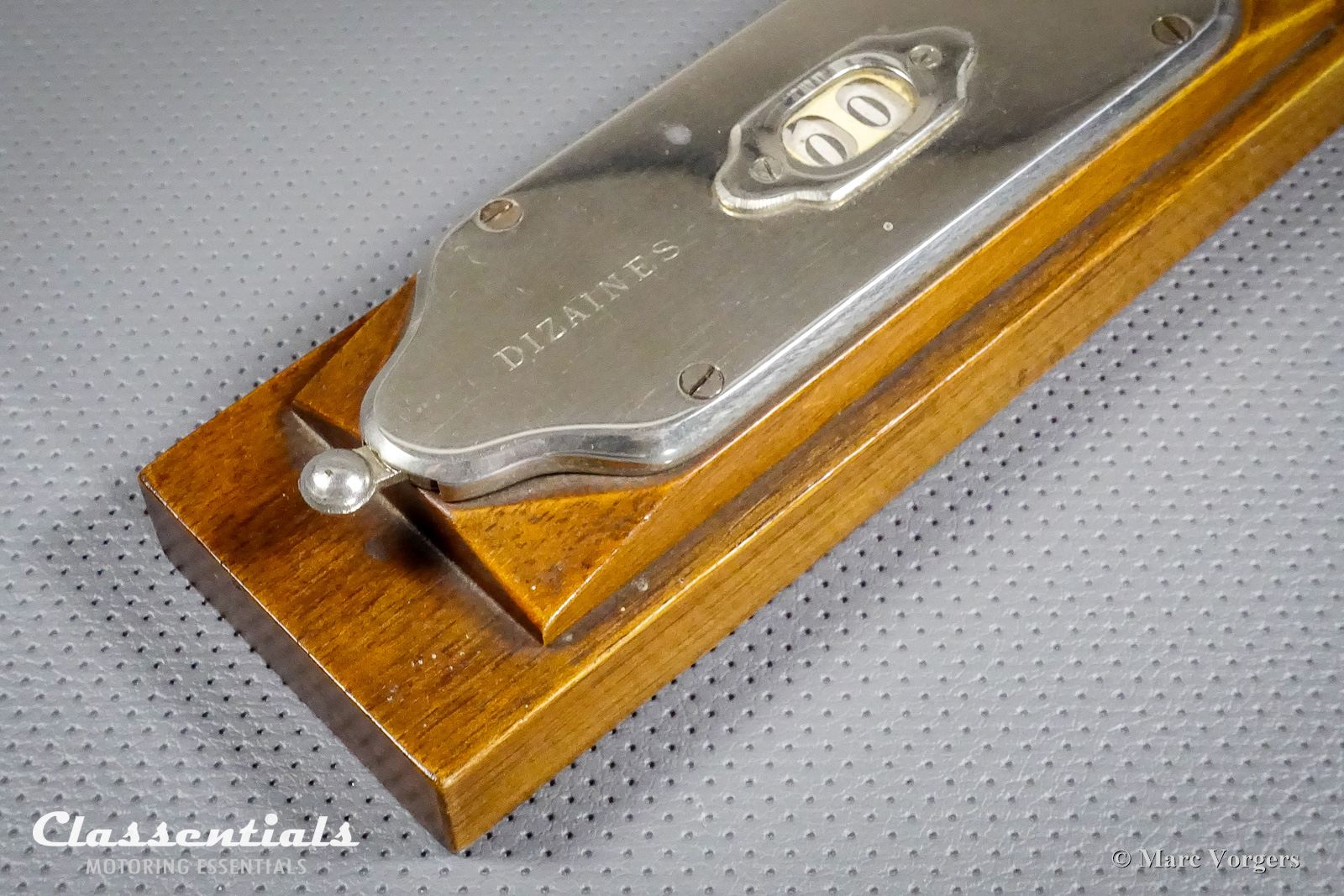 1900 1920s Nickel Plated Motor Racing Lap Counter Scorer Brooklands Le Mans Grand Prix Bentley Bugatti Mercedes Sunbeam