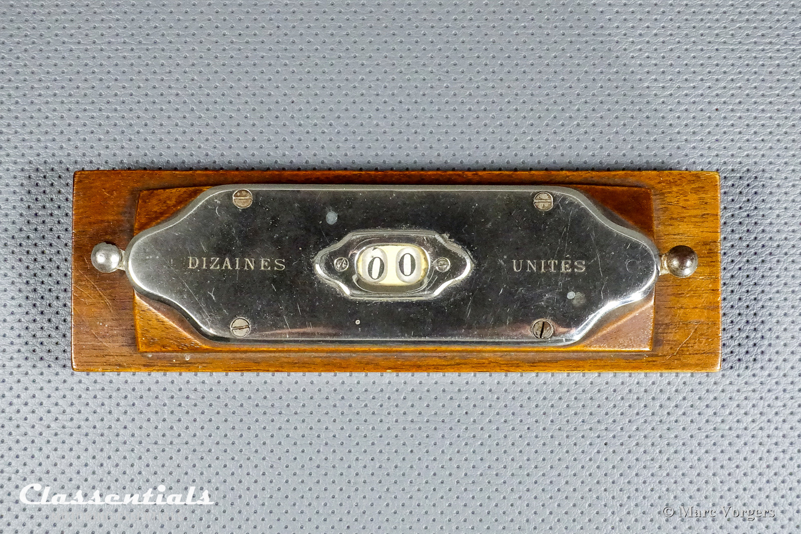 1900 1920s Nickel Plated Motor Racing Lap Counter Scorer Brooklands Le Mans Grand Prix Bentley Bugatti Mercedes Sunbeam